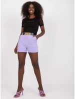 Šortky DHJ SN 13186 1.70 světle fialová
