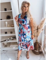 Modré šaty MADAM FashionStreet EY1811z