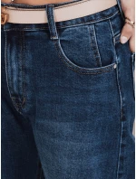 Dámské pytlovité modré džíny FashionStreet UY2784 Dámské pytlovité modré džíny FashionStreet UY2784