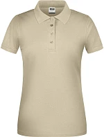 Daiber JN 873 Dámské pracovní bio piqué polo 02.0873 stone