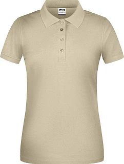 Daiber JN 873 Dámské pracovní bio piqué polo 02.0873 stone