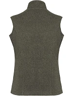Kariban K 906 Dámská mikrofleecová vesta "Melodie" 20.K906 green marble heather