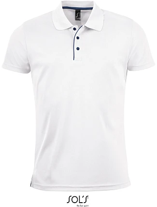 SOL'S Performer Men Pánské piqué sportovní polo 25.1199 white SOL'S Performer Men Pánské piqué sportovní polo 25.1199 white
