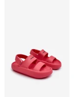 Lehké Pěnové Sandály Na Suchý Zip ProWater PRO-24-05-02K Růžové