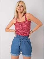 Šortky RO SN 2512.44P tmavě modrá