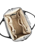 Dámský batoh na kočárek Engelis Vuch Vela Grey