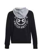 Dámská mikina Rival Fleece CB W 1373031 001 černo-šedá - Under Armour Dámská mikina Rival Fleece CB W 1373031 001 černo-šedá - Under Armour