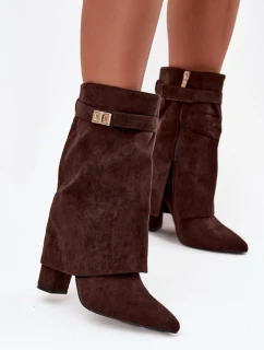 Boty na podpatku model 219840 Step in style