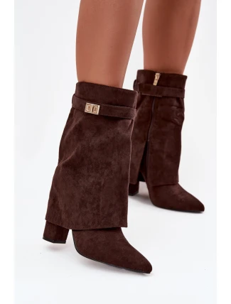 Boty na podpatku  model 219840 Step in style