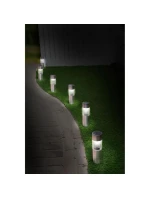 SOLÁRNÍ LAMPA 4,5X15CM INOX 6KS GRUNDIG