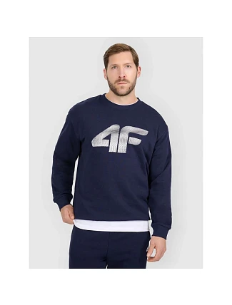 Pánská mikina bez kapuce 4F 4FRMM00TSWSM2479-31S