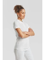 Fruit of the Loom Lady-Fit Premium Polo Dámské piqué polo 16.3030 white Fruit of the Loom Lady-Fit Premium Polo Dámské piqué polo 16.3030 white