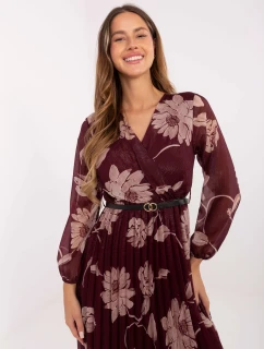 Šaty IT SK 10536.18P bordó