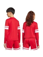 Dětský dres adidas Squadra 25 s dlouhým rukávem červenobílý JJ0041