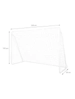 Branka se sítí a zaměřovacím panelem Nils BR240P 2v1 240x150cm 10-10-821 Branka se sítí a zaměřovacím panelem Nils BR240P 2v1 240x150cm 10-10-821