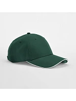 Beechfield B 195R 6 panelová kšiltovka "Team Sports-Tech" 53.195R bottle green/white Beechfield B 195R 6 panelová kšiltovka "Team Sports-Tech" 53.195R bottle green/white