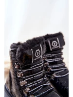 Dětské Boty S Fleecovou Podšívkou černé Doreen Dětské Boty S Fleecovou Podšívkou černé Doreen