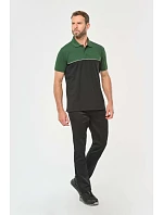 WK WK 210 Pracovní piqué polo 20.W210 black/dark grey WK WK 210 Pracovní piqué polo 20.W210 black/dark grey