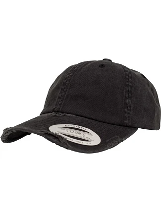 Flexfit 6245DC 6 panelová kšiltovka "Destroyed" 55.45DC black