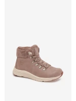 Dámské Boty S Kožešinou Big Star MM274487 Šedé