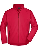 Daiber JN 1020 Pánská 3-vrstvá softshellová bunda 02.1020 red