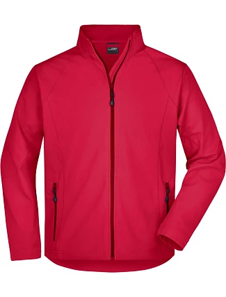 Daiber JN 1020 Pánská 3-vrstvá softshellová bunda 02.1020 red