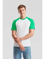 Fruit of the Loom Baseball T Raglánové tričko 16.1026 white/deep navy