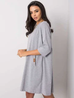Šaty RV SK 6274.36P šedá
