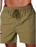 FashionStreet pánské světle olivově zelené plavecké šortky SX2461