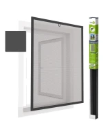 MOSKYTIÉRA DO OKNA ALU 100X120 ANTRACITOVÁ