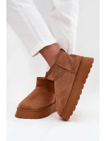 Dámské sněhule na platformě Camel Celyra