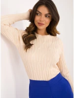 Jumper AT SW 2338 2.00 světle béžový