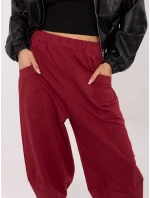 Tepláky RV DR 9719.86 bordó