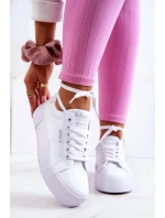 Tenisky na platformě Lee Cooper LCW-22-31-0884L Bílý