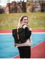 Městský batoh VUCH Corbin Dotty Black Městský batoh VUCH Corbin Dotty Black