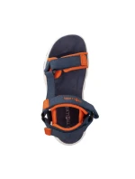 Dětské sportovní sandály pro chlapce/dívky Trollkids Kids Lysefjord Sandal mystic blue/orange (666-142)