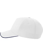 Atlantis Headwear Recy Five Piping 5 panelová sandwich kšiltovka 33.0282 white/navy