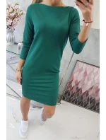 Klasické zelené šaty