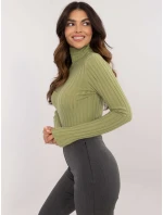 Jumper PM SW 1087.09 světle zelený Jumper PM SW 1087.09 světle zelený