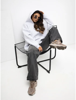 Mikina RV BL A1037.12 světle šedá