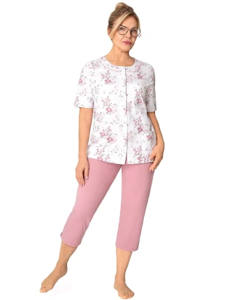 Pyžamo Martel Maria I 200 cr/r 3XL-4XL dámské rozepínací