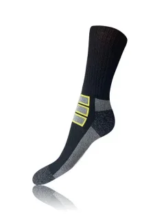 Ponožky pro turistickou a pracovní obuv OUTDOOR SOCKS - BELLINDA - černá