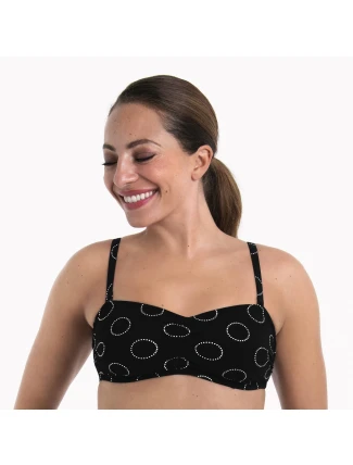 Style Santa Anna Top Care-bikini-horní díl 6529-1 black - Anita Care