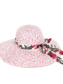 Dámský klobouk Art Of Polo Hat cz20150 White/Raspberry