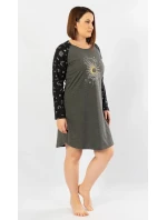 Dámská noční košile s dlouhým rukávem Moon - Vienetta