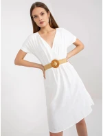 Dámské šaty CA SK 6308.55 Bílá - Rue Paris Dámské šaty CA SK 6308.55 Bílá - Rue Paris