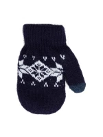 YOCLUB Rukavice RED-0020C Dětský norský vzor