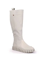 Ploché zateplené boty Potocki W WOL100B beige