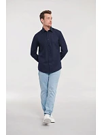 Russell Athletic 924M Popelínová košile s dlouhým rukávem 11.924M corporate blue Russell Athletic 924M Popelínová košile s dlouhým rukávem 11.924M corporate blue