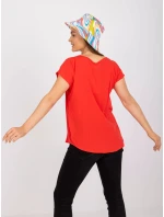 Dámská halenka-D73761W10978G-červená Dámská halenka-D73761W10978G-červená